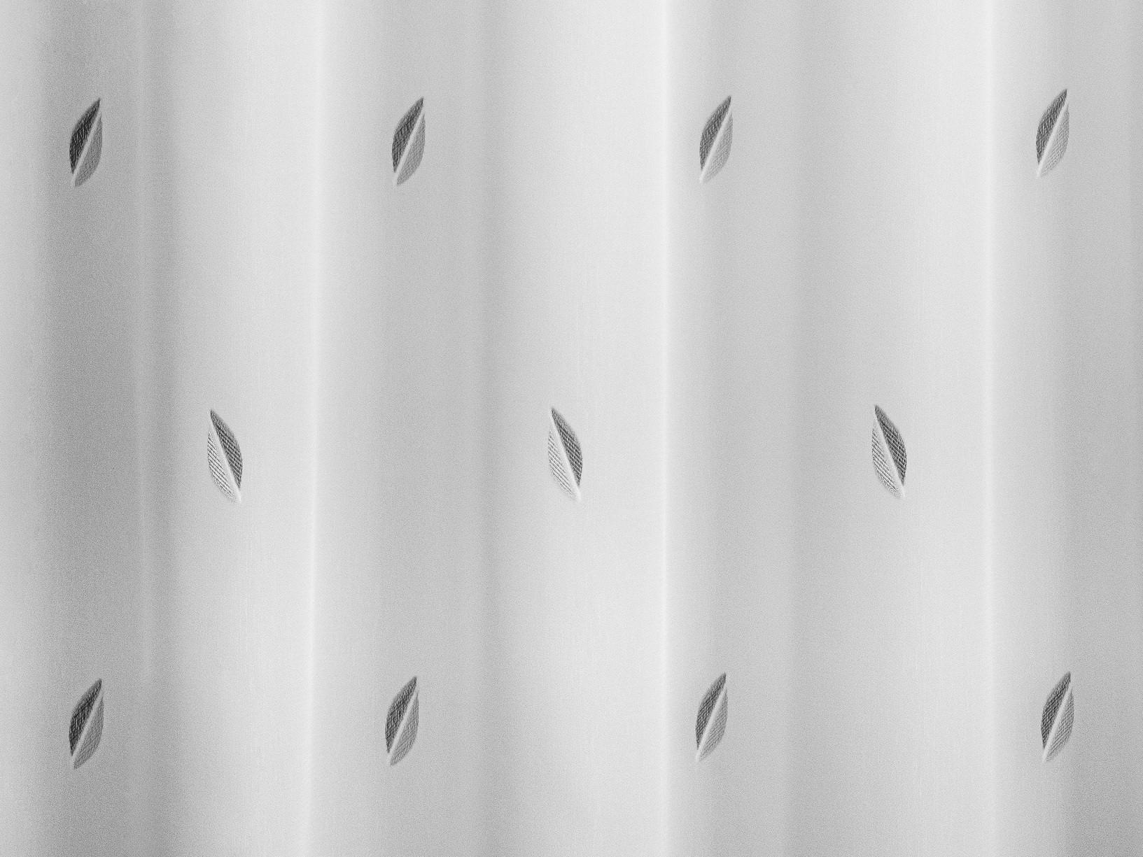 MATERIJAL ZA ZAVESE siva, bela   - siva/bela, Konvencionalno, tekstil (295cm)