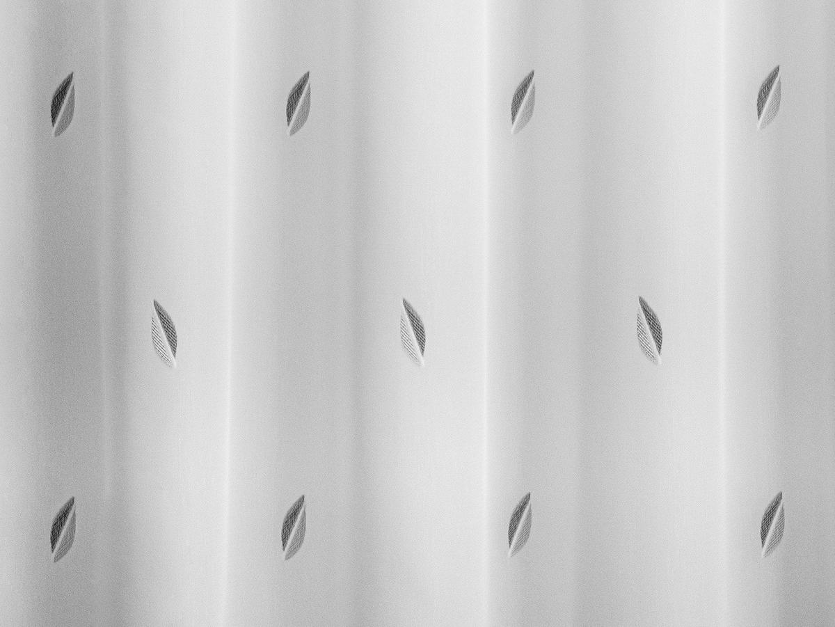 MATERIJAL ZA ZAVESE siva, bela   - siva/bela, Konvencionalno, tekstil (295cm)