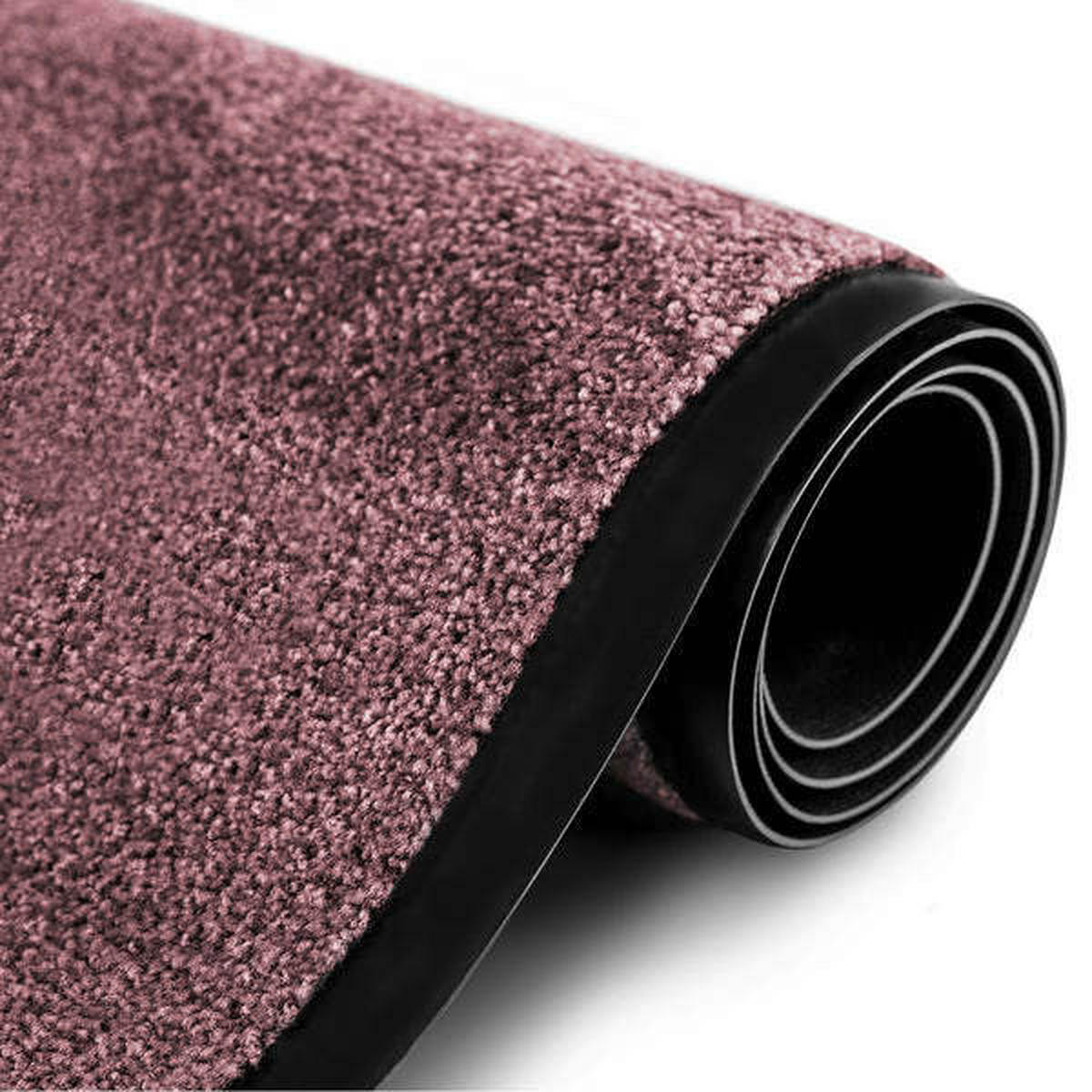 SCHMUTZFANGMATTE 90/600 cm Rhine Lila  - Lila, KONVENTIONELL, Kunststoff/Textil (90/600cm)