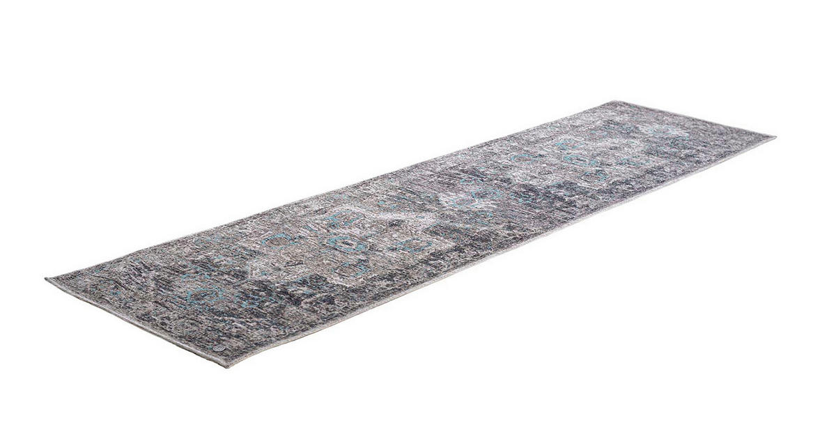 FLACHWEBETEPPICH 60/230 cm Grau  - Grau, Design, Textil (60/230cm) - Tom Tailor