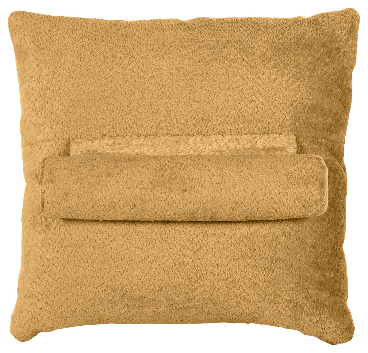 RÜCKENKISSEN  - Senfgelb, MODERN, Textil (60/20/60cm) - Carryhome