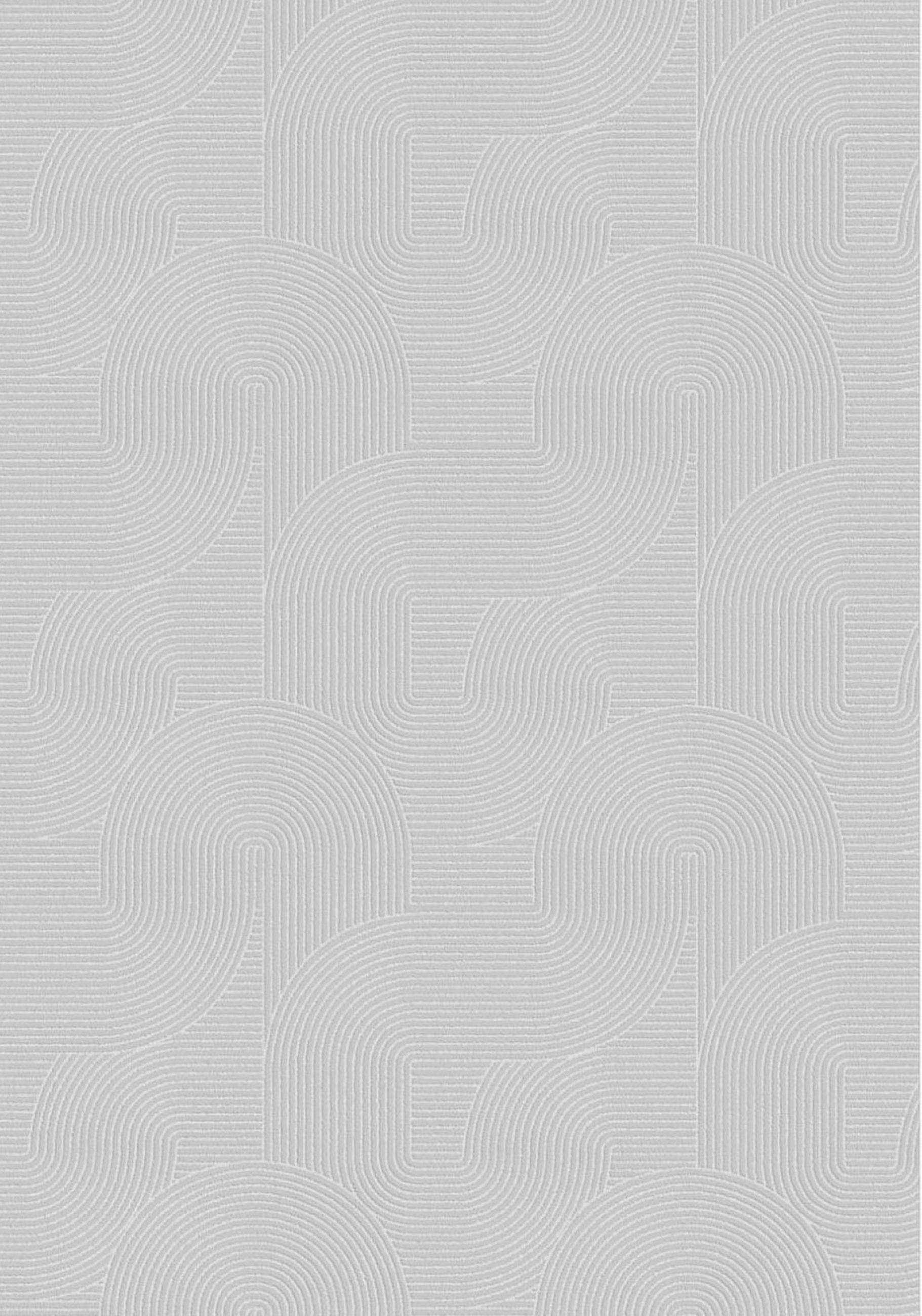 WEBTEPPICH 80/150 cm Stilo Grau  - Grau, KONVENTIONELL, Textil (80/150cm) - Novel