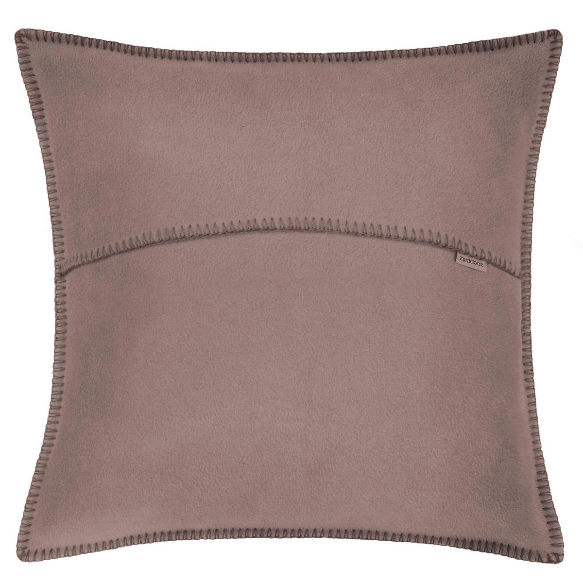 KISSENHÜLLE Soft-Fleece 50/50 cm  - Greige, Basics, Textil (50/50cm) - Zoeppritz