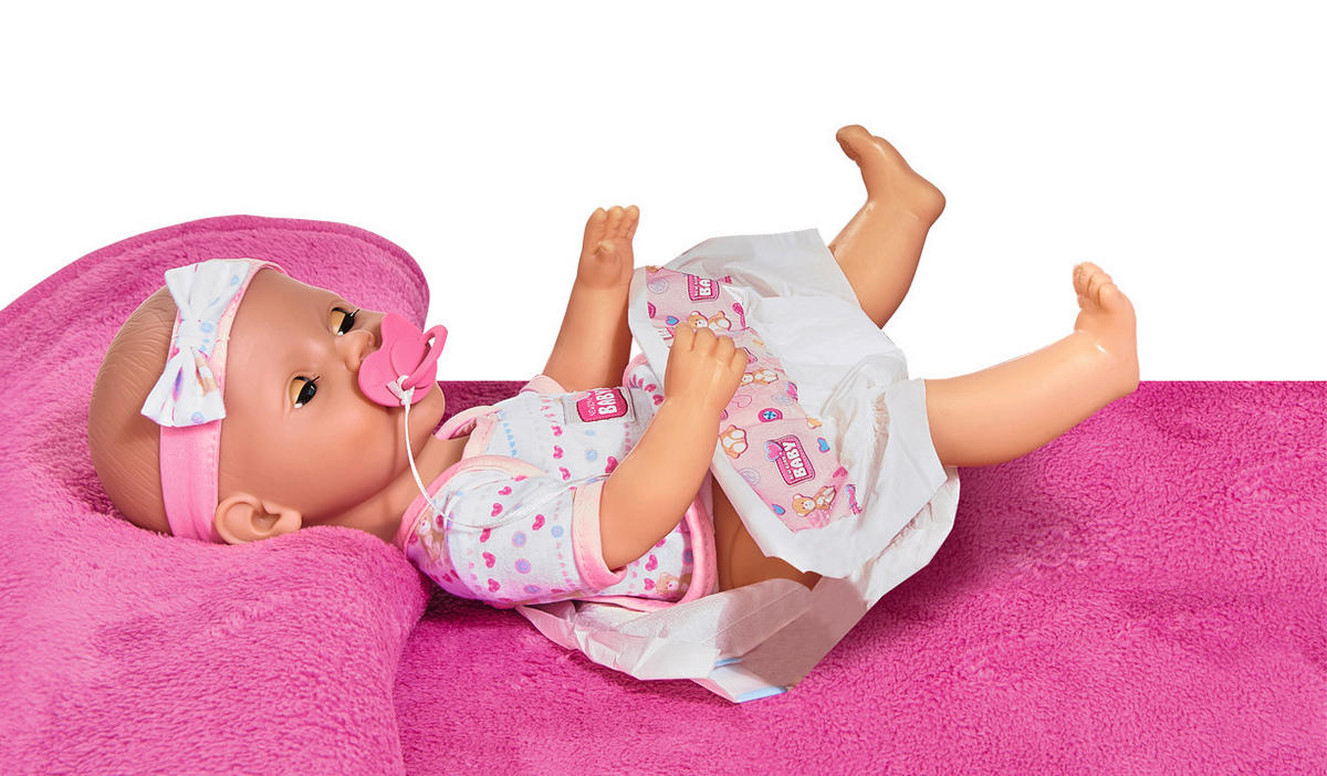 SPIELPUPPE - Pink/Rosa, Basics, Kunststoff/Textil (43cm) - Simba