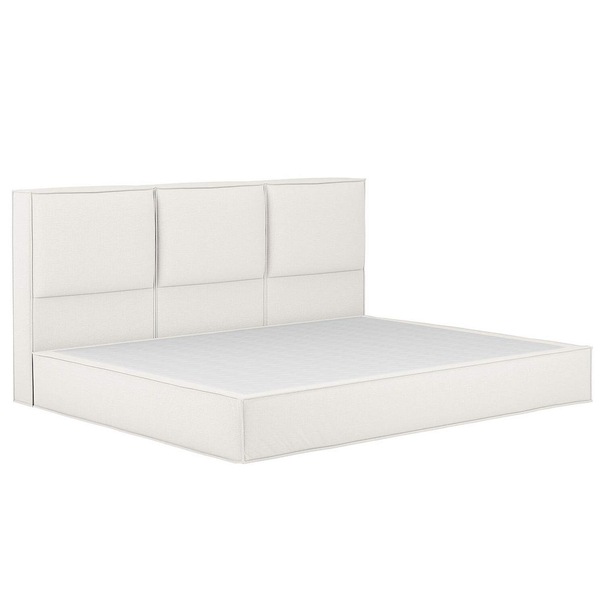 BOXSPRINGBETT 270/220 cm  in Creme  - Creme, Design, Textil (270/220cm) - home24