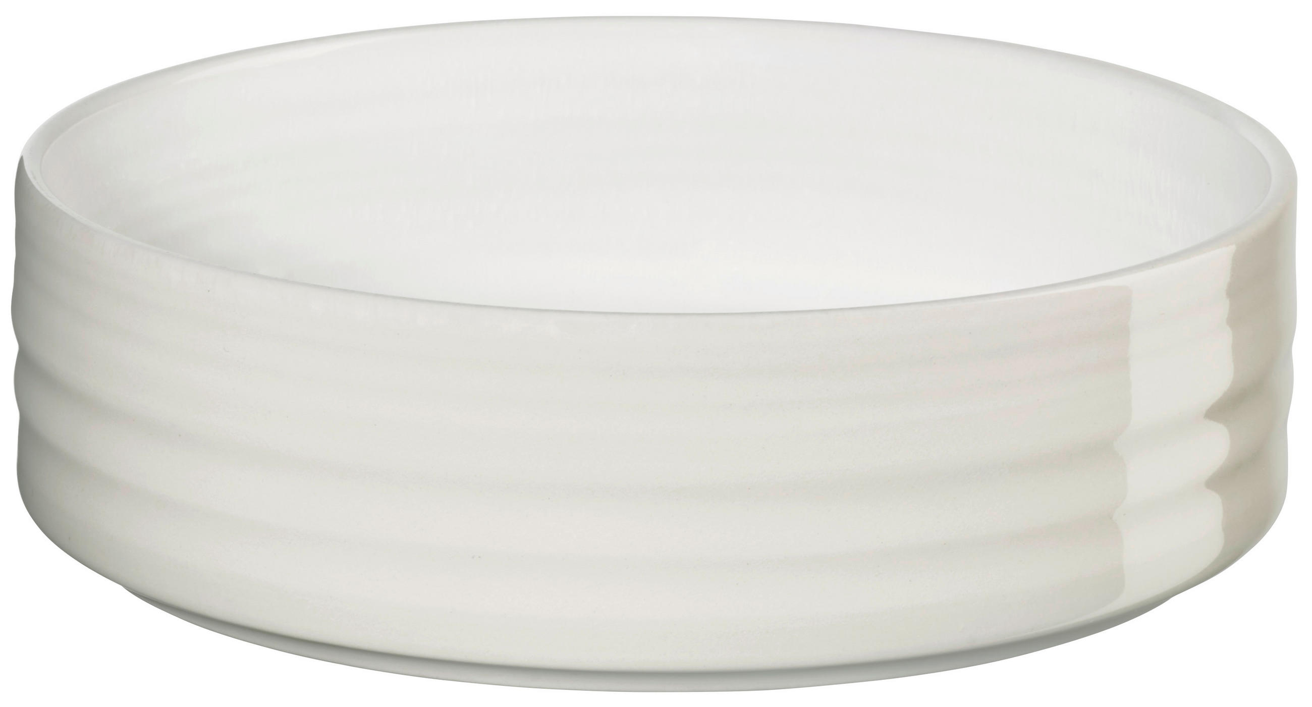 SCHALE  - Weiss, Basics, Keramik (16/5cm) - ASA