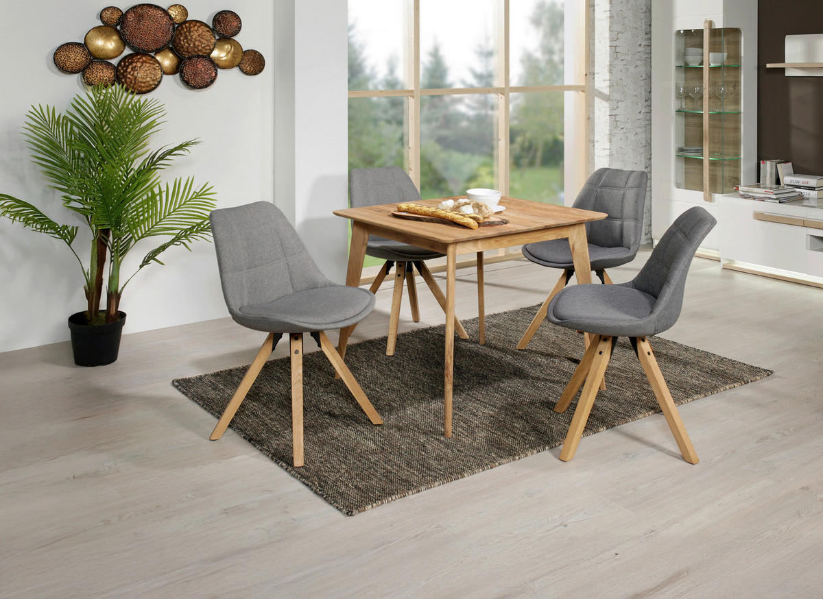 STOL ZA BLAGOVAONICU  boje hrasta  drvo      - boje hrasta, Design, drvo (80/80/76cm) - Carryhome