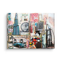 KUNSTDRUCK  - Multicolor, Basics, Holz (200x150cm)