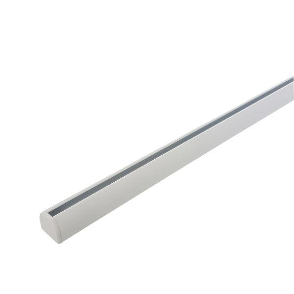 ŠINA ZA ZAVESU bela, metal - bela, Konvencionalno, metal (250cm) - Homeware