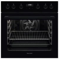 EINBAUHERD  DKU35907BK - Schwarz, Basics, Glas/Metall (59,4/59,4/56,8cm) - Dieter Knoll