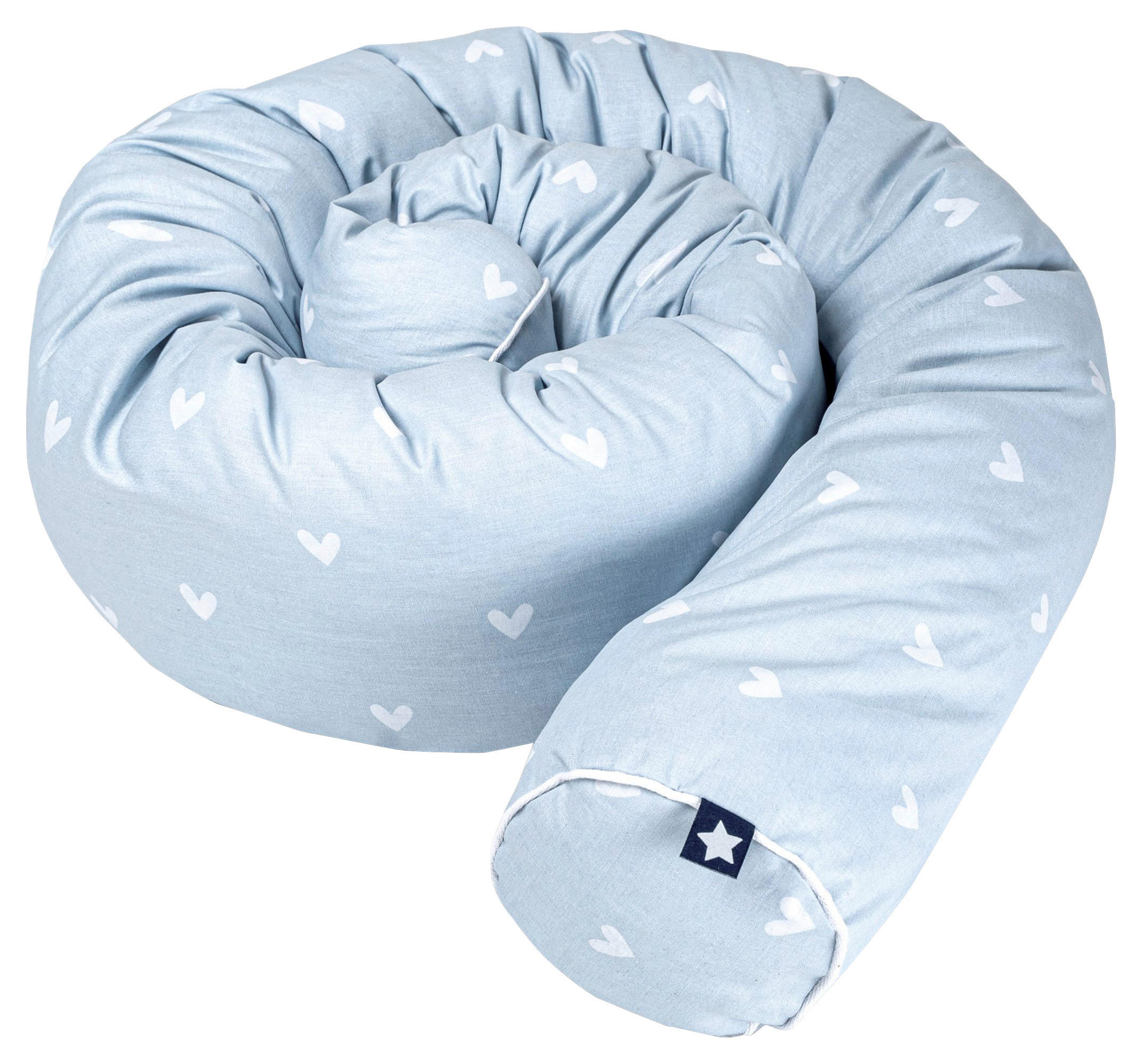 NESTCHENSCHLANGE BEARS FAMILY   15/180 cm  - Blau, Basics, Textil (15/180cm) - Zöllner