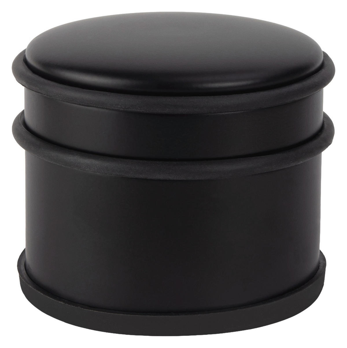 DVEŘNÍ ZARÁŽKA - černá, Basics, kov (9,5/7,5cm) - Justinus