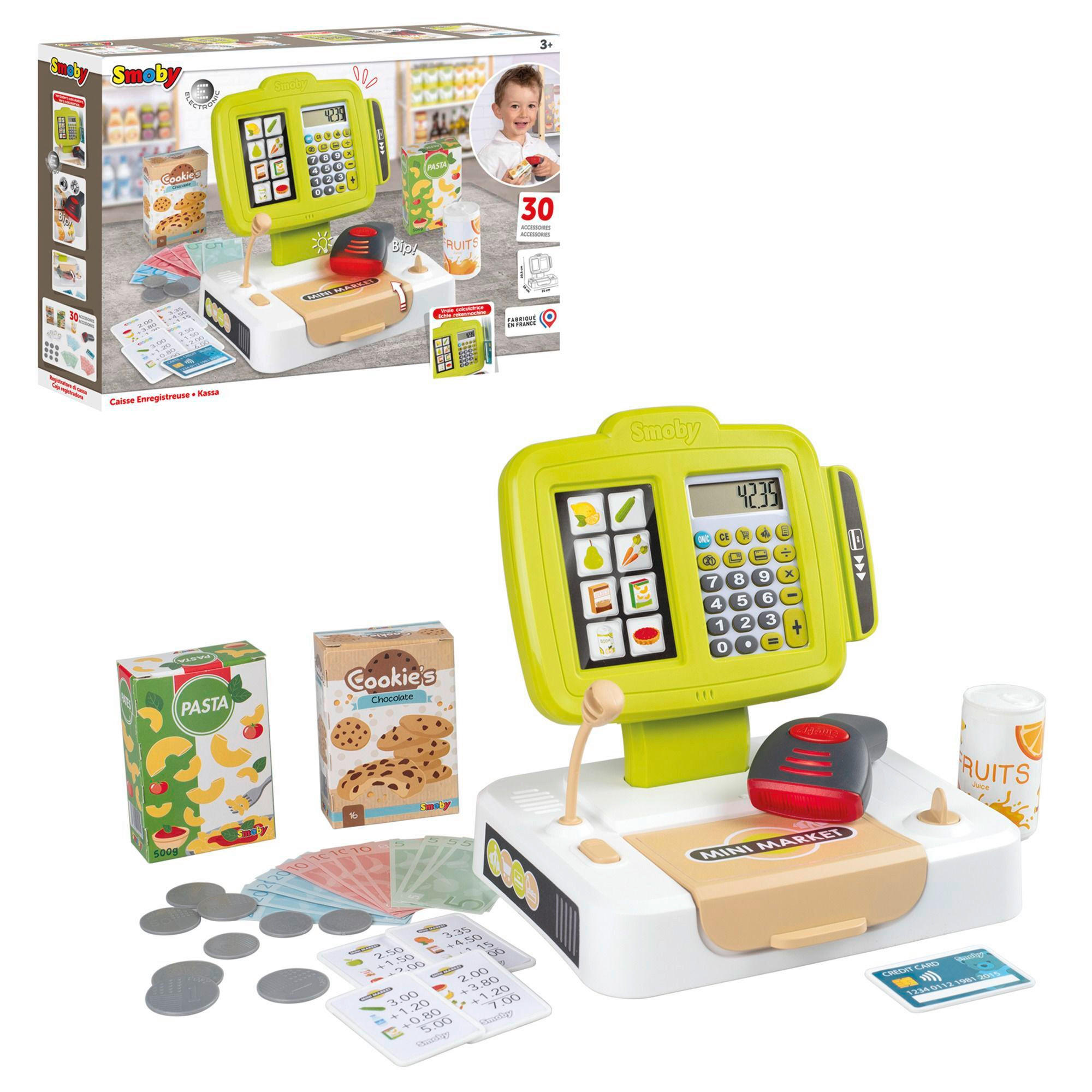 SPIELKASSE  - Multicolor, Basics, Kunststoff (8,80/41,10/28,80cm) - SMOBY