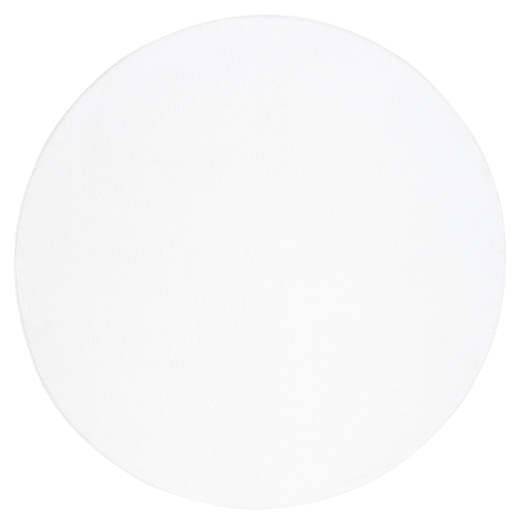 FELLTEPPICH 80 cm Blana Weiß  - Weiß, Basics, Textil (80cm) - Novel