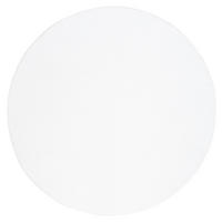 FELLTEPPICH 80 cm Blana Weiß rund  - Weiß, Basics, Textil (80cm) - Novel