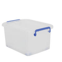 AUFBEWAHRUNGSBOX  - Transparent, Basics, Kunststoff (39/19/28cm) - Spirella