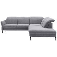 SEDACÍ SOUPRAVA, textil, šedá - šedá/černá, Design, kov/textil (299/233cm) - Dieter Knoll
