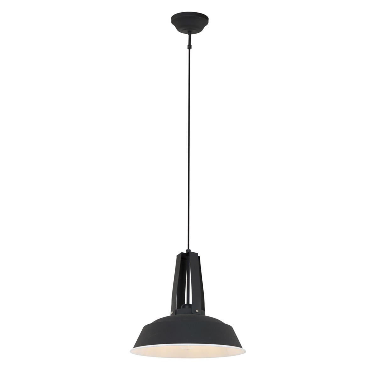 PENDELLEUCHTE  42/45-200/42 cm   - Schwarz, Trend, Metall (42/45-200/42cm)