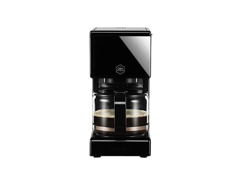 KAFFEBRYGGARE Lono  - svart, Design, glas/plast - Best Price
