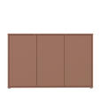 SIDEBOARD  154,2/99,1/34,9 cm  - Terracotta/Grau, MODERN, Holzwerkstoff/Kunststoff (154,2/99,1/34,9cm) - Carryhome