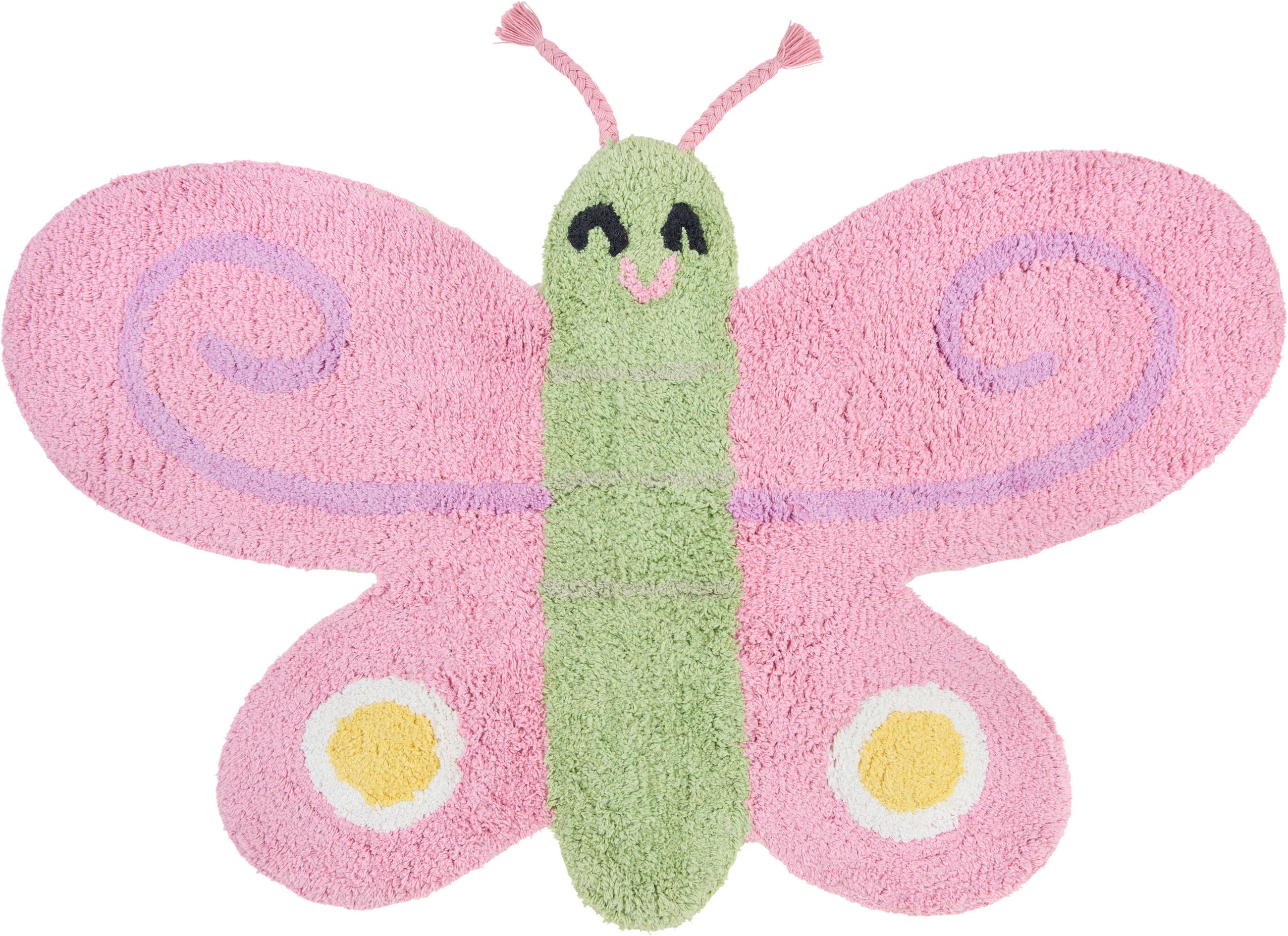 KINDERTEPPICH 50/85 cm Feen Garden  - Pink/Grün, Trend, Textil (50/85cm) - Patinio