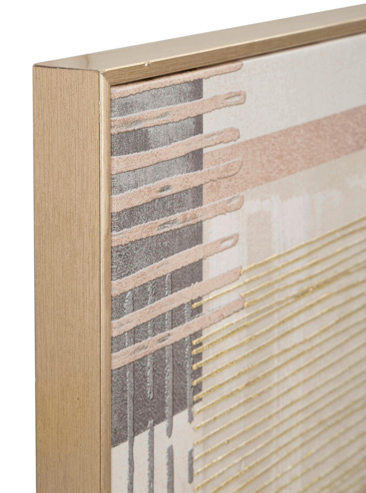 LEINWANDBILD  - Goldfarben, Basics, Holz/Kunststoff (60/60/3cm)