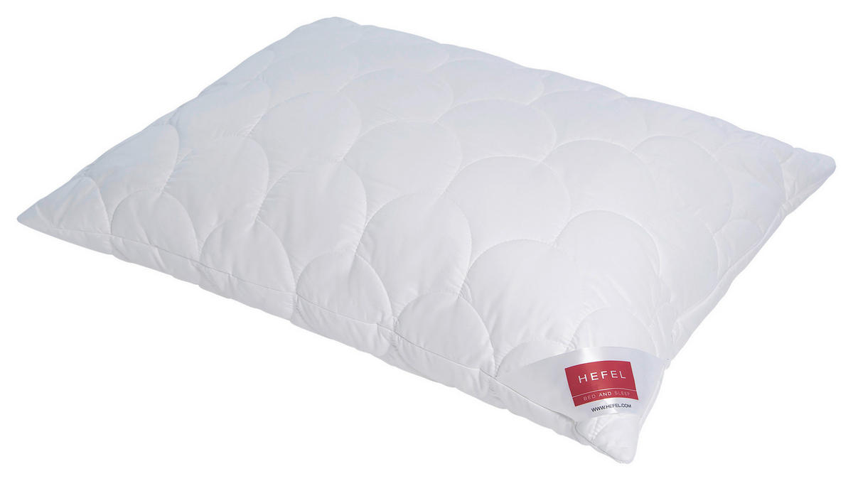 VZGLAVNIK 40/60 cm  - bela, Konvencionalno, tekstil (40/60cm) - HEFEL