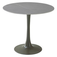 ESSTISCH in Metall, Keramik 90/90/75 cm  - Grau, MODERN, Keramik/Metall (90/90/75cm) - Boxxx