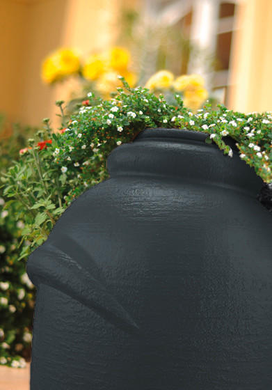 REGENTONNE - Anthrazit, Basics, Kunststoff (72/80/120cm) - Ambia Garden