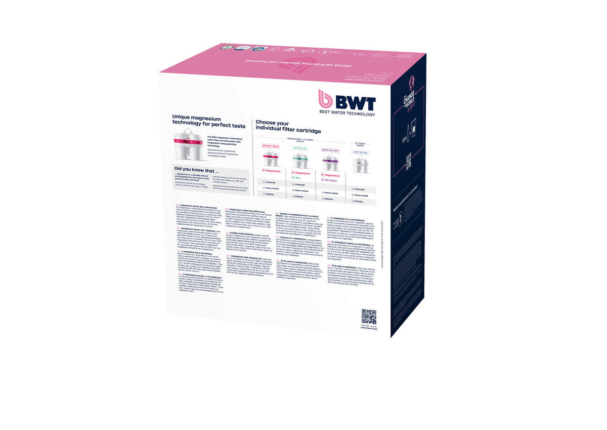 TISCHWASSERFILTER 640995 Schwarz, Transparent  - Transparent/Schwarz, Basics, Kunststoff (11,3/27,8/25,2cm) - BWT