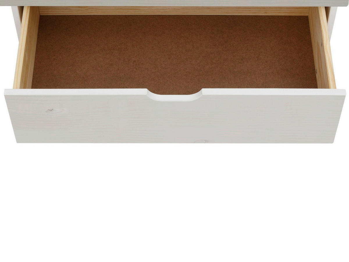 KOMMODE POZNAN, 76/75/39 cm, 3 Schublade(n)  - Weiß, Design, Holz/Holzwerkstoff (76/75/39cm) - Livetastic
