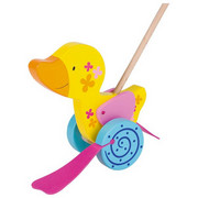 SCHIEBEFIGUR - Gelb, Basics, Holz (19cm) - Heimess
