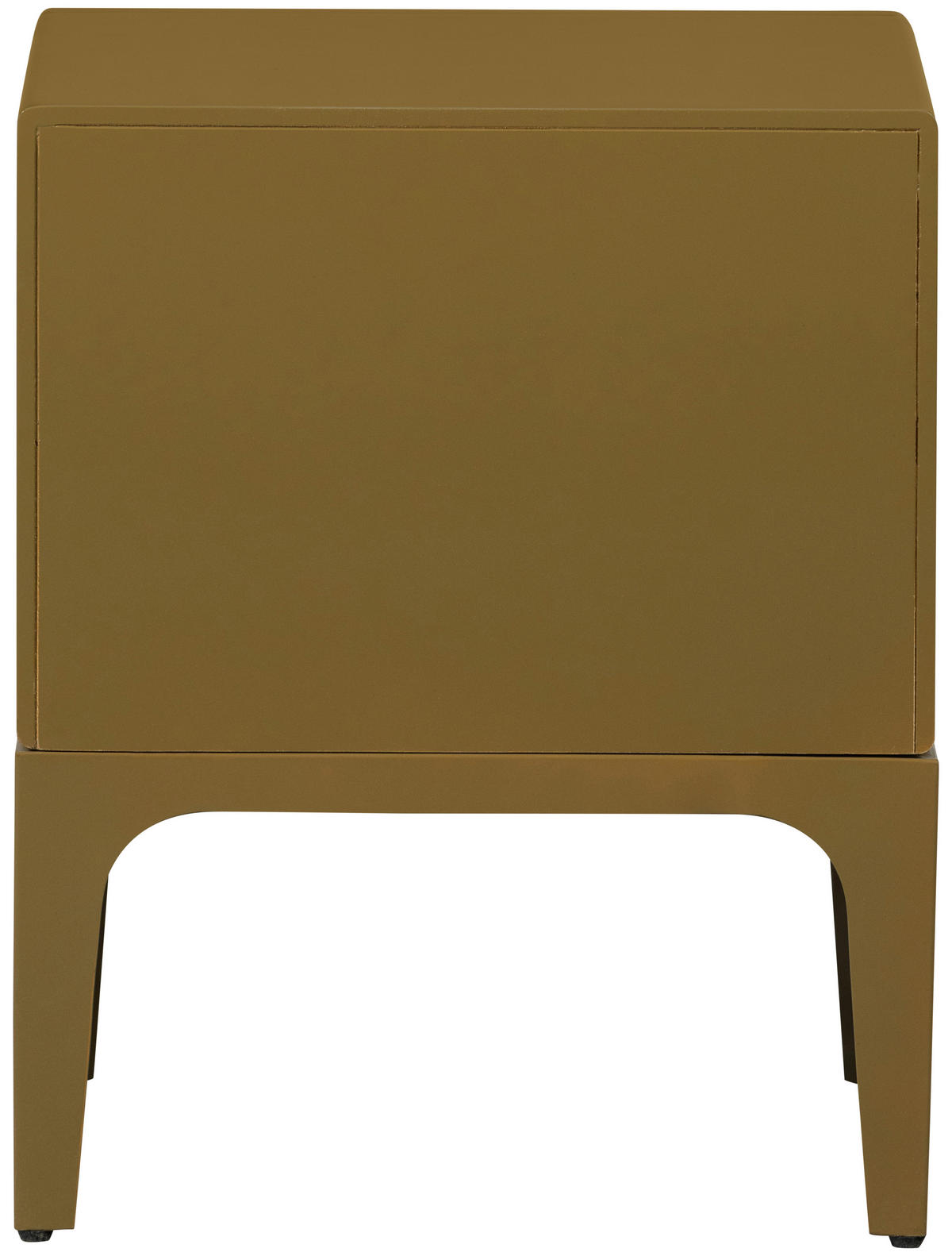 KOMMODE Merge, 44/57/45 cm, 2 Schublade(n)  - Honig, Design, Holz/Metall (44/57/45cm) - Livetastic