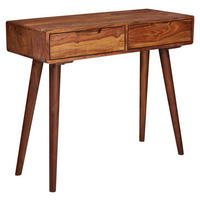 KONZOLOVÝ STOLÍK, indický palisander, farba indického palisandra, 90/36/76 cm - farba indického palisandra, Modern, drevo (90/36/76cm) - MID.YOU