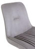 STUHL Mikrofaser Eichefarben, Hellgrau Eiche massiv  - Eichefarben/Hellgrau, Design, Holz/Textil (55/84/60cm) - Linea Natura