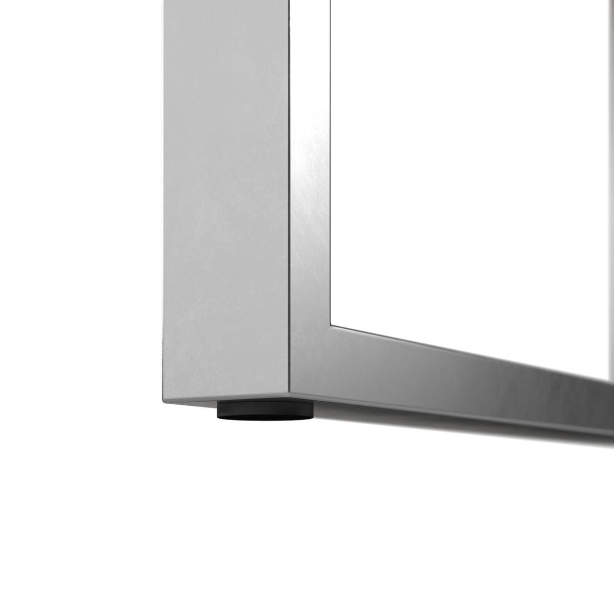 ZAHRADNÍ STŮL, dřevo, kov, 200/100/76 cm - barvy akácie, Moderní, kov/dřevo (200/100/76cm) - Ambia Garden