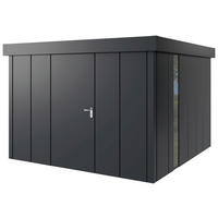 GERÄTEHAUS 325/220/323 cm  - Anthrazit, Basics, Metall (325/220/323cm)