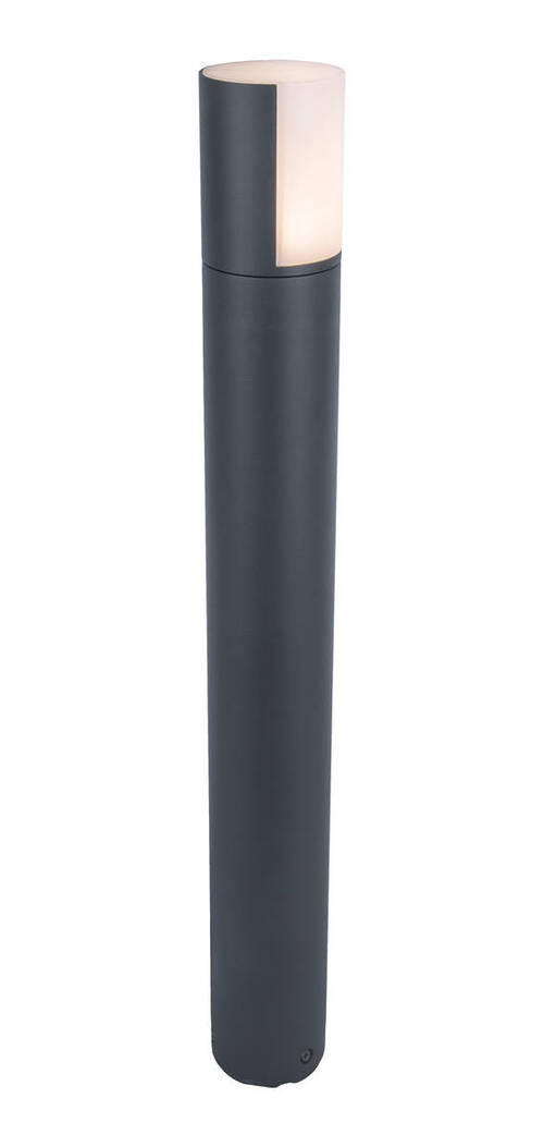 WEGELEUCHTE 7,8/13,4 cm   - Anthrazit/Weiß, Basics, Kunststoff/Metall (7,8/13,4cm)