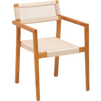 ARMLEHNSTUHL  in  - Beige/Naturfarben, MODERN, Holz (59/83/55cm) - Livetastic