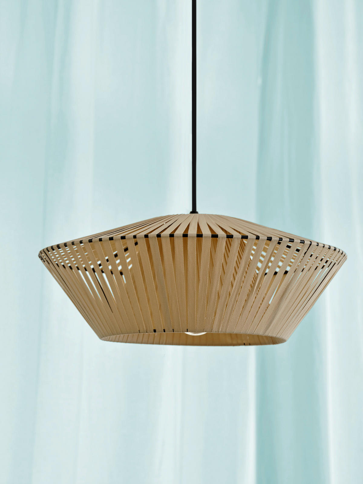 HÄNGELEUCHTE 40,5/120 cm  - Beige, Basics, Textil/Metall (40,5/120cm) - Osram