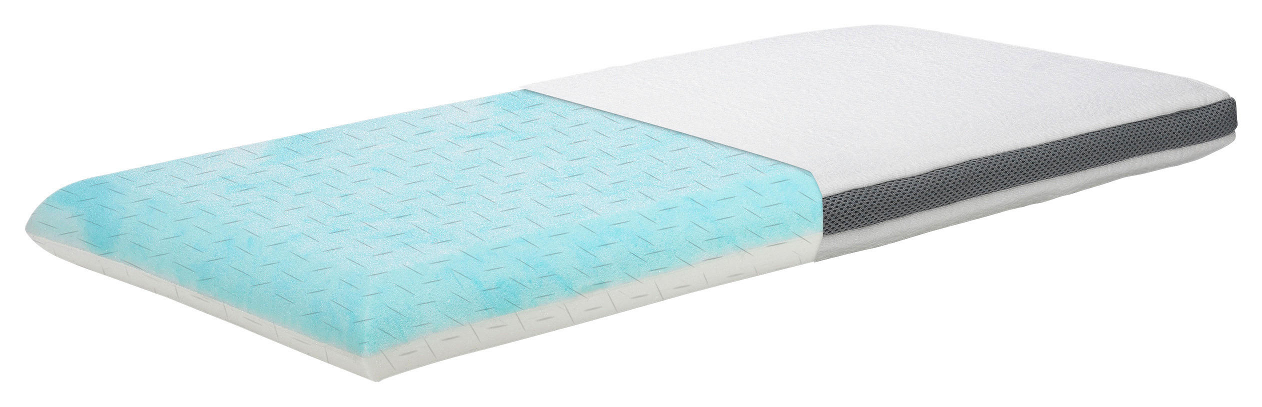 NACKENKISSEN  80/40 cm  - Weiß/Grau, Basics, Textil (80/40cm) - Novel