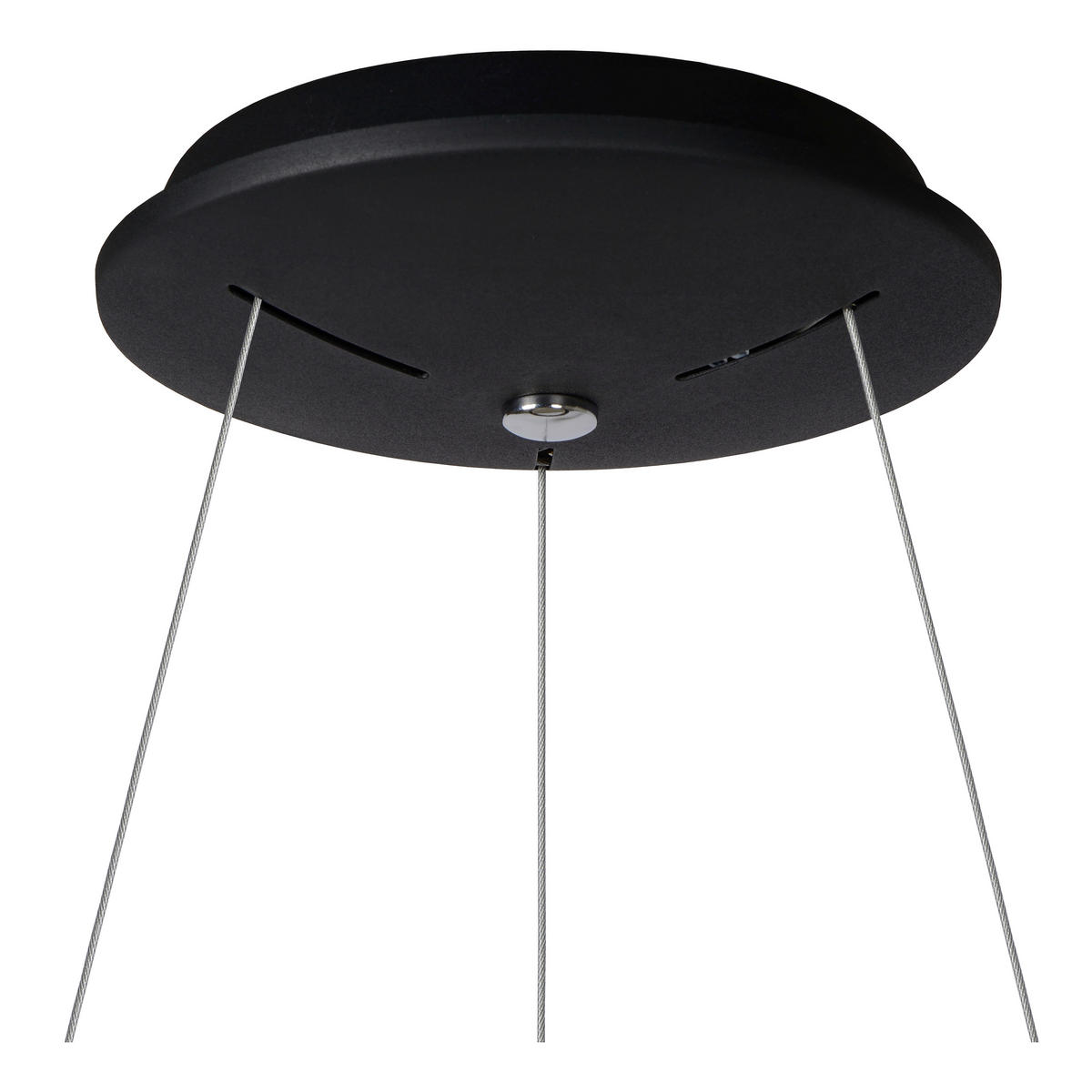 LED-HÄNGELEUCHTE 60/60/142 cm    - Schwarz, Design, Metall (60/60/142cm) - Lucide