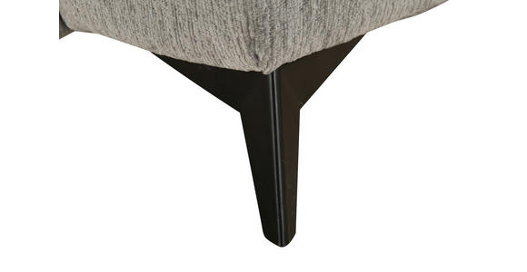 ECKSOFA inkl. Funktionen Dunkelgrau Chenille Kopfteilverstellung, Sitzvorzug  - Dunkelgrau/Schwarz, Design, Textil/Metall (214/293cm) - Xora