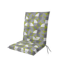 PODUŠKA NA KRESLO, 48/100/6 cm - sivá/biela, textil (48/100/6cm) - Ambia Garden