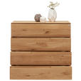 KOMMODE , 99,5/91/42 cm, 4 Schublade(n)  - Eichefarben, KONVENTIONELL, Holz (99,5/91/42cm) - Valnatura