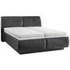 POLSTERBETT 180/200 cm  in Anthrazit  - Weiss/Anthrazit, Konventionell, Holz/Holzwerkstoff (180/200cm) - Beldomo - Sleep