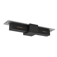 SCHIENENSYSTEM-VERBINDER Easyt 7,4/3/1,8 cm  - Schwarz, Basics, Kunststoff (7,4/3/1,8cm)