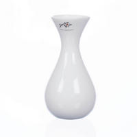 VASE 17 cm  - Weiß, Basics, Keramik (8/17cm)