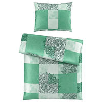 BETTWÄSCHE KALIO Satin 140/200 cm  - Grün, Design, Textil (140/200cm) - Esposa