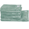 FROTTIERSET SW-Cuddly Grün, Mintgrün, Pastellgrün, Salbeigrün 5-teilig  - Salbeigrün/Pastellgrün, Basics, Textil - Schöner Wohnen